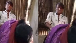 Adivasi village wife doggy style fuck on cam